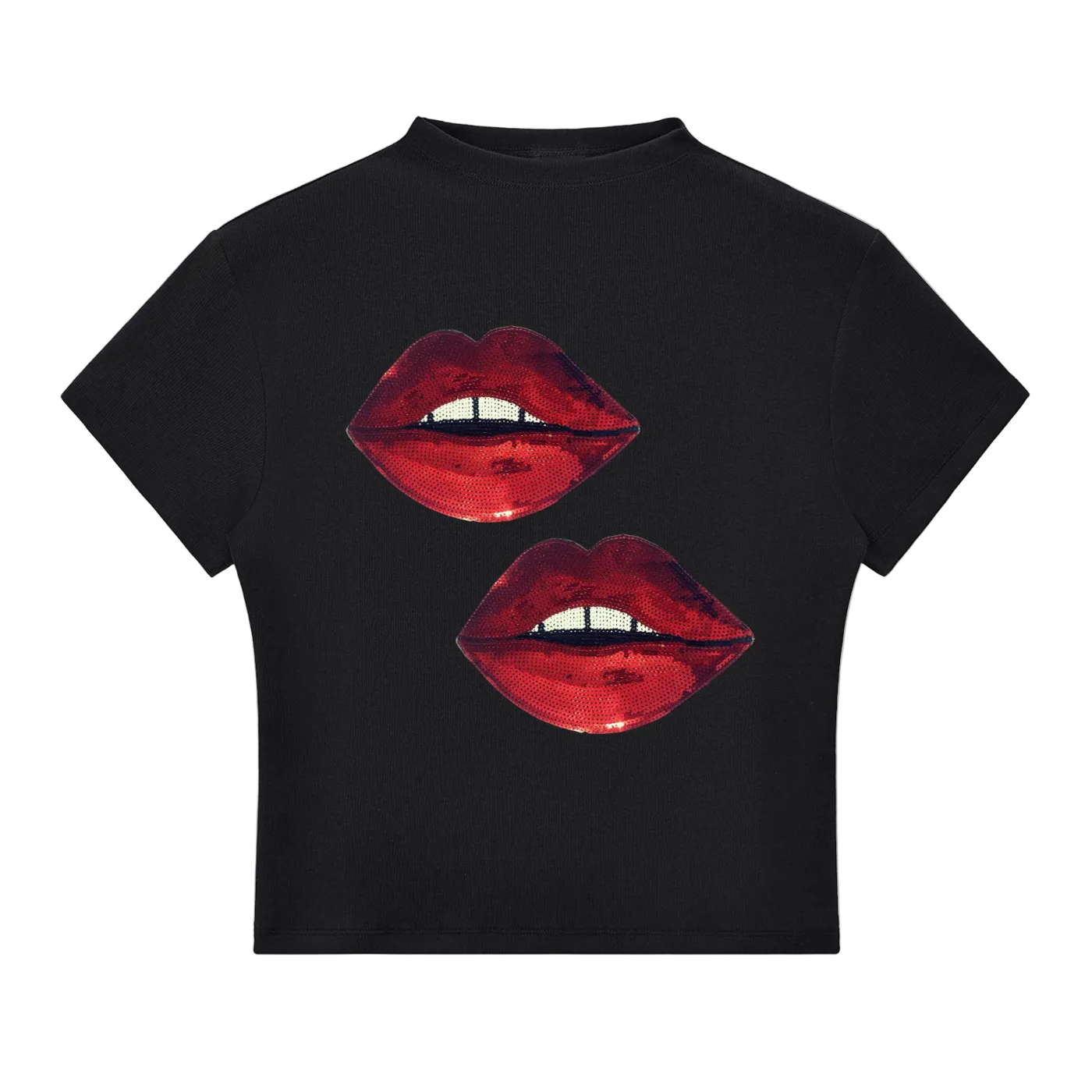 Essential Slim Fit Mock Neck T-Shirt