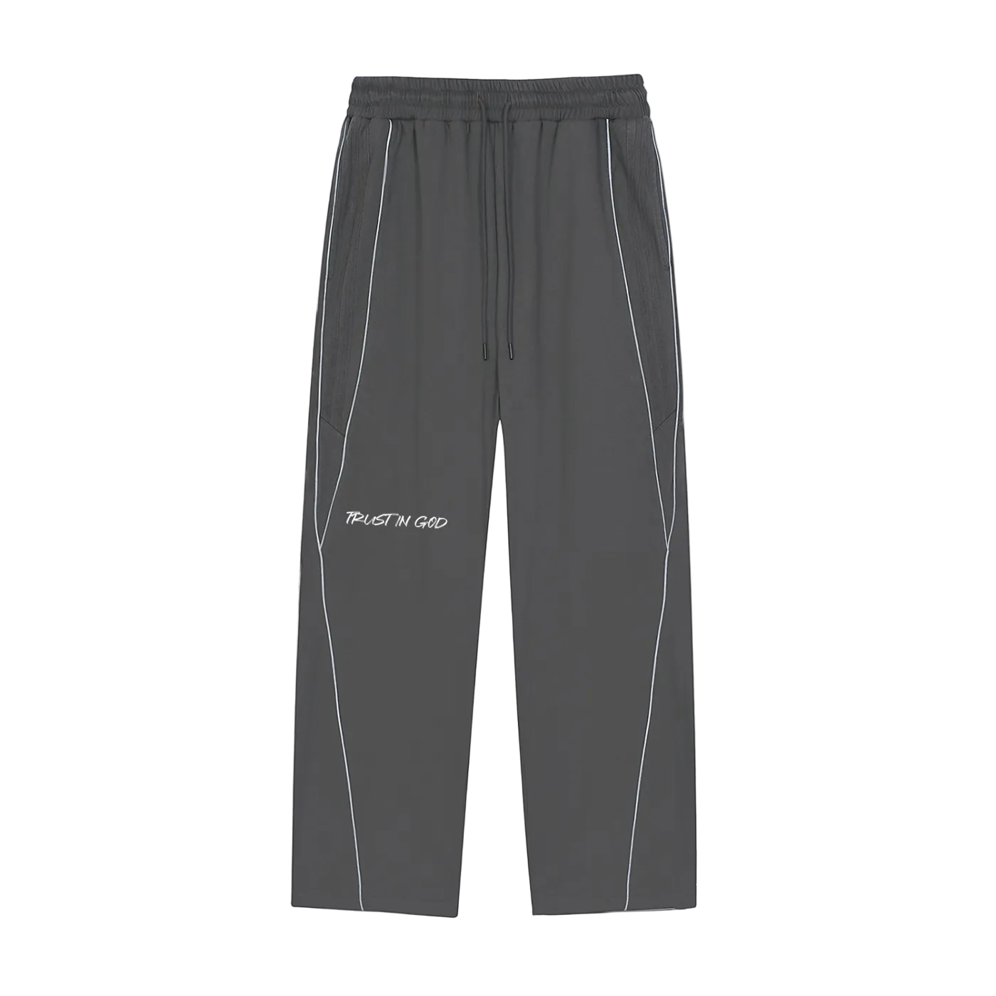 Reflection Striped Straight-Leg Sweatpants