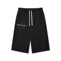 Relaxed Drawstring Three-quarter Sweatpants