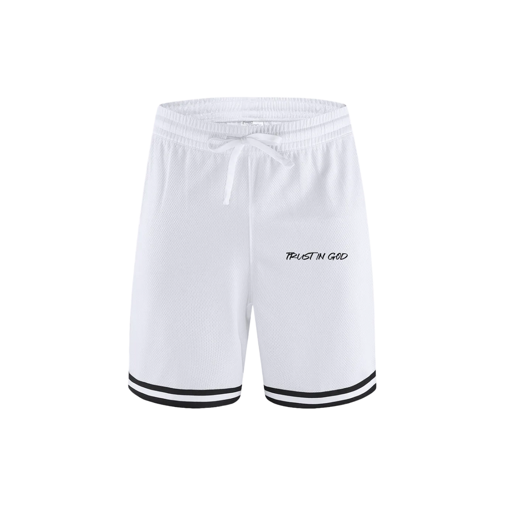 Strength Through Faith Basketball Shorts 001