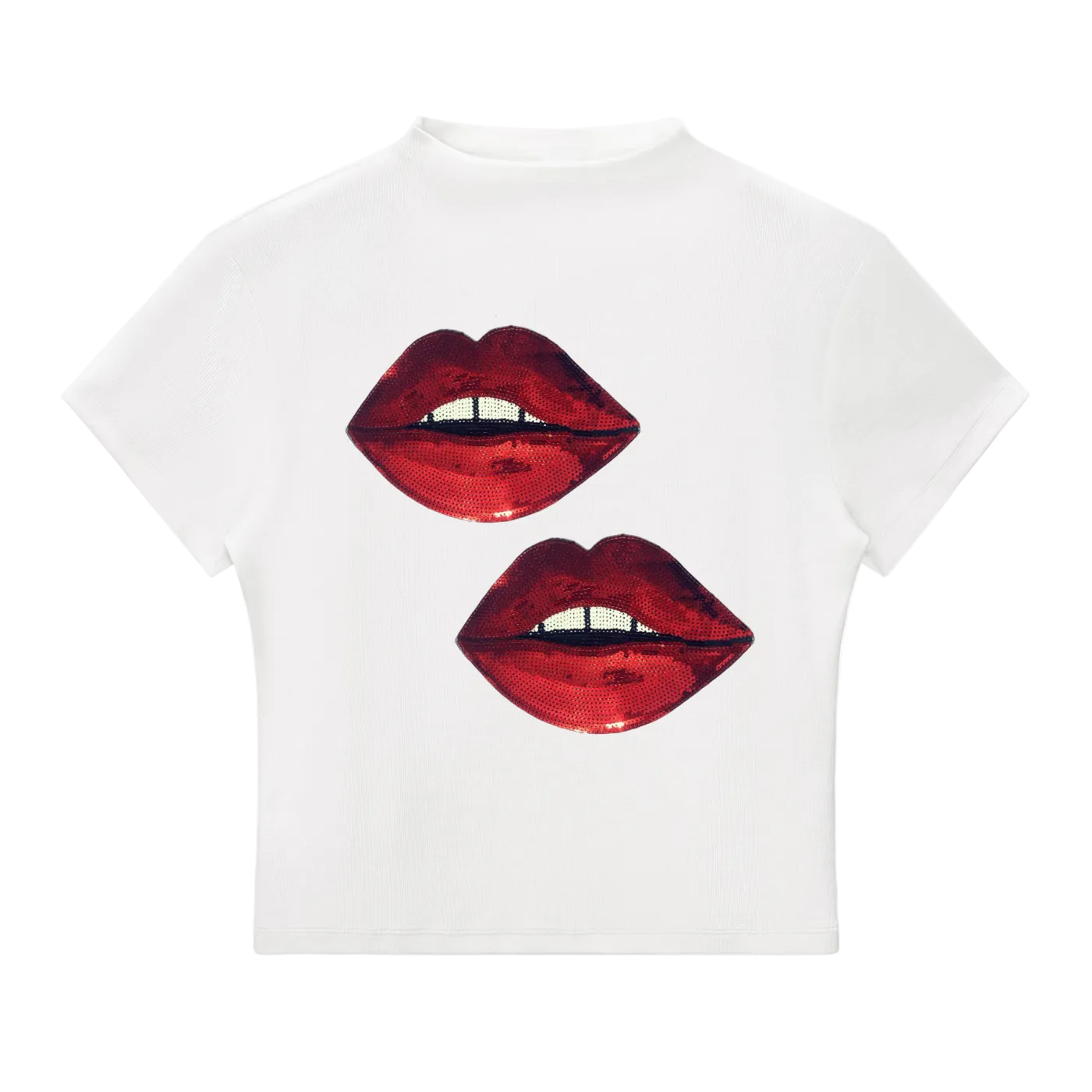 Essential Slim Fit Mock Neck T-Shirt